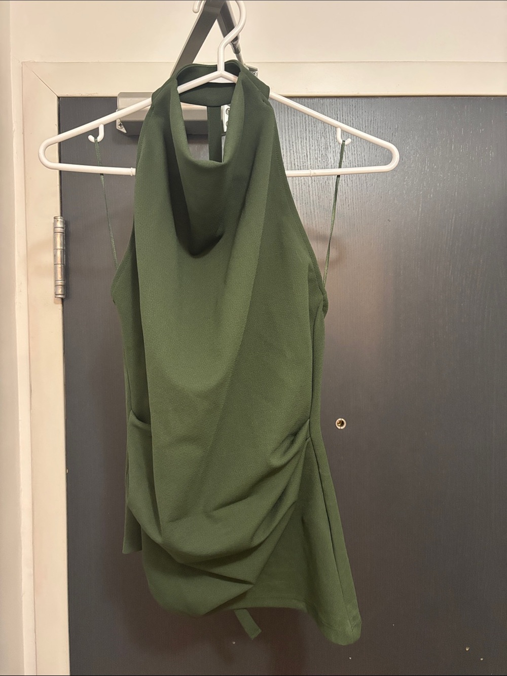 Olive Halter Shirt